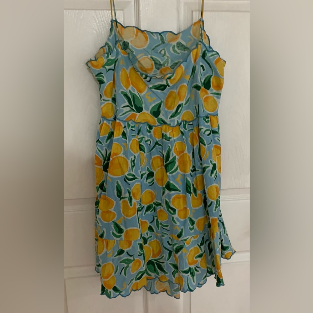 Lemon print low back